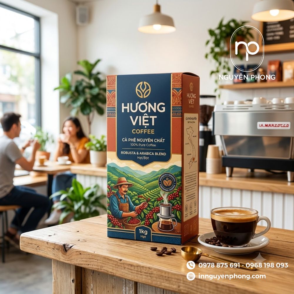 Hôp đựng cà phê với đa dạng kích thước